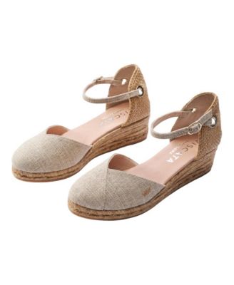 VISCATA Pubol Canvas Espadrille Wedges