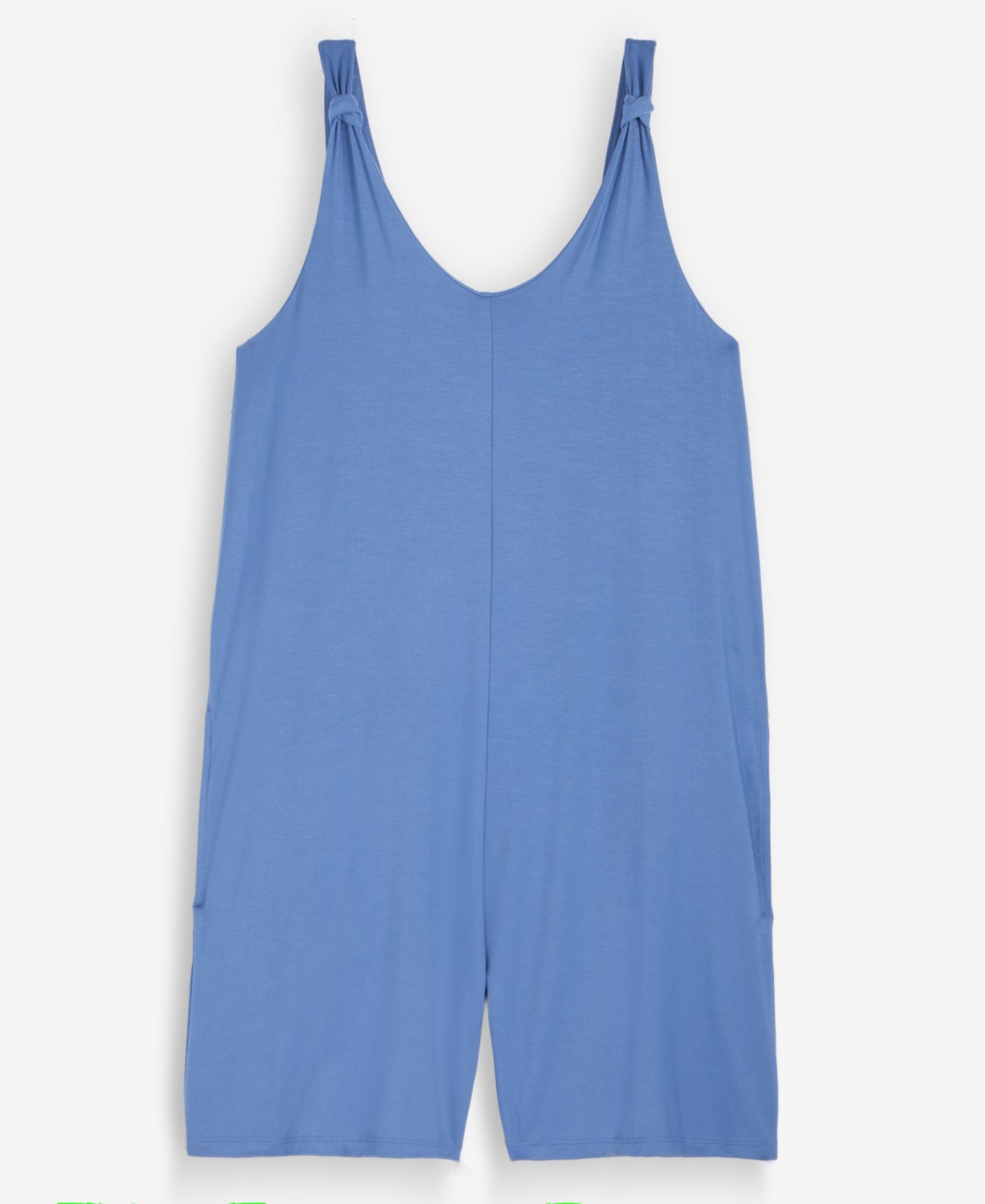 Женский комбинезон State of Day Knotted Knit Tank Romper, цвет: Nightfall — фото 5