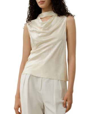 Women's Ying Jacquard Silk Tank