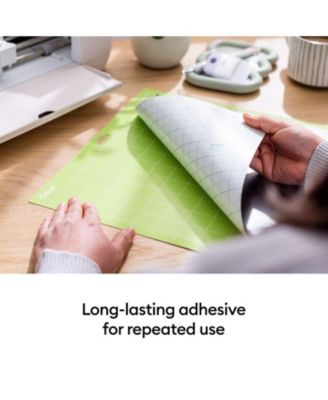 Standard Grip Adhesive Machine Cutting Mats - 12 in x 12 in, 6 Count