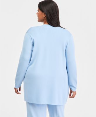 Plus Size Malibu Open-Front Cardigan
