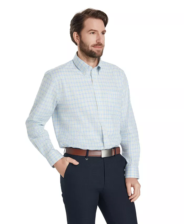 Men's Fashion Poplin Henry Shirt