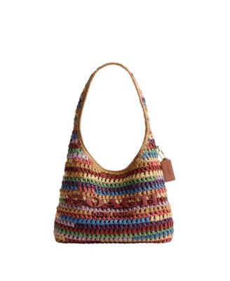 Brooklyn Small Multi Straw Shoulder Bag 28