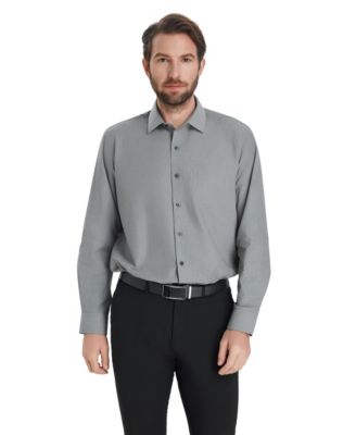 Men's Regular-Fit Solid Dress Shirt