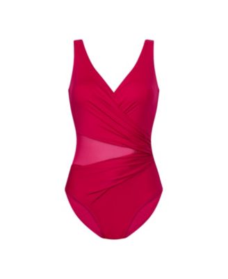 Hunkemoller Women's Shaping Shell Mesh Swimsuit