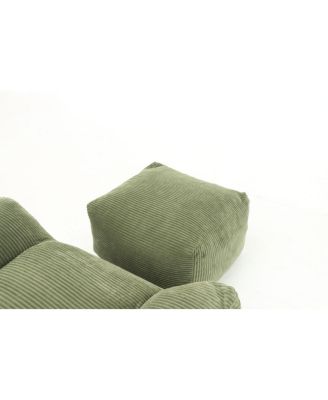 Oversized Comfy Bean Bag Chair for Adults, Living Room Lazy Sofa for Bedroom & Dorm