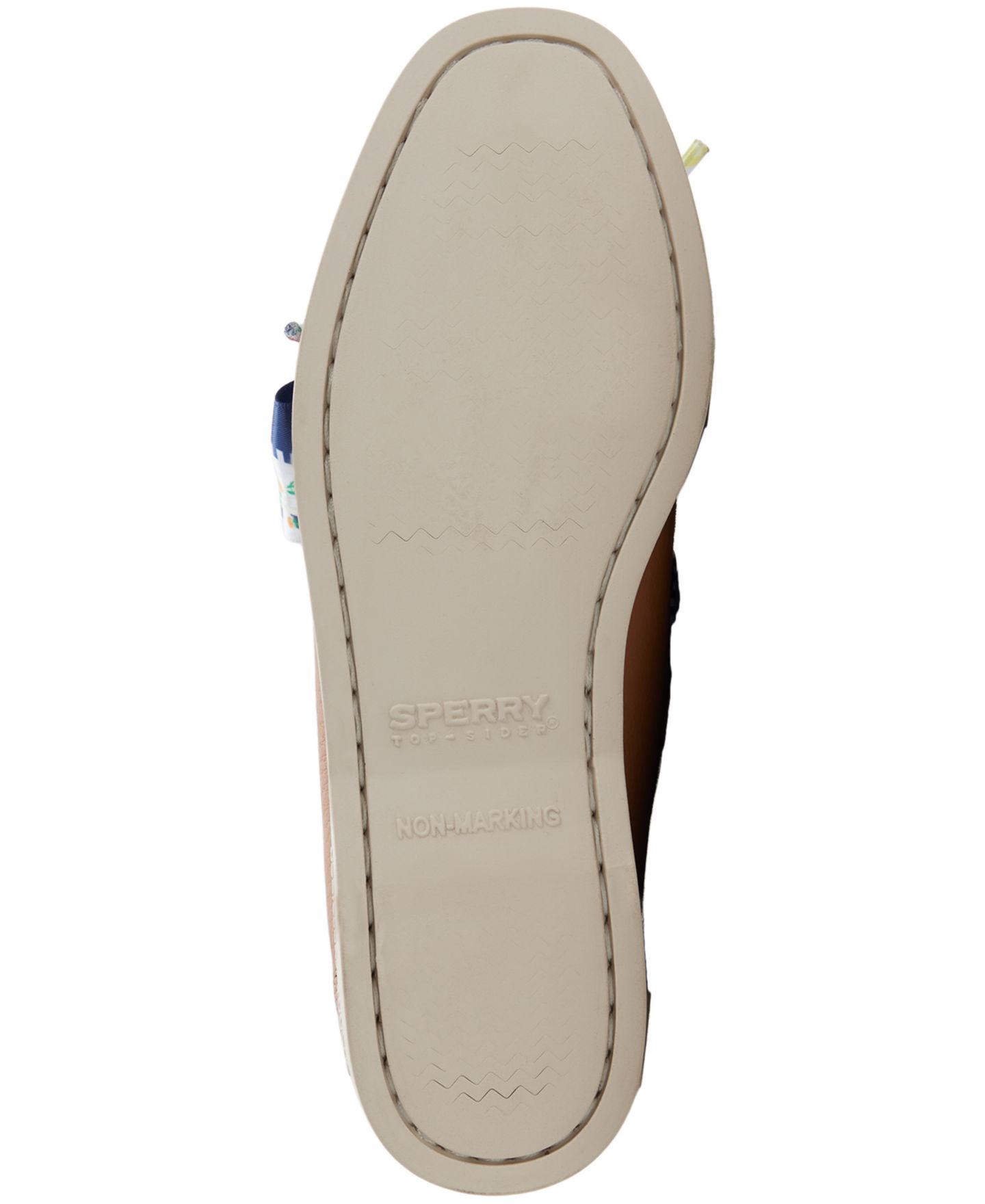 Женские туфли Sperry Authentic Original One-Eye Round Toe Boat, цвет: Рыжевато-коричневый — фото 5