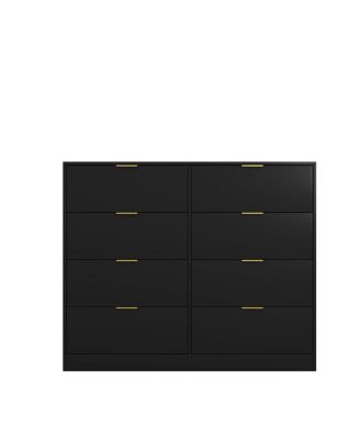  8-Drawer Dresser for Bedroom, Modern Wood Chest, Organizer for Living Room/Closet