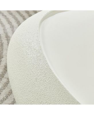 Oval Fiberglass Coffee Table