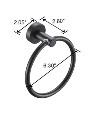 Adjustable Bathroom Accessories Set, 3-Piece Towel Bar Set, Thicken Space Aluminum Bathroom Hardware Set -