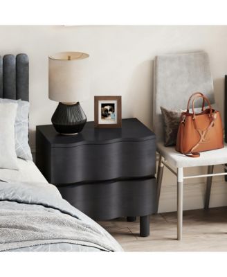 Wave Design Modern Nightstand