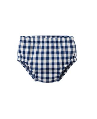 Baby Girls' Scallop-Collar Dress & Panties with Hairclip, 2-Piece Set