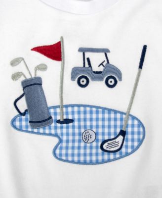 Baby Boys' Golf Cart Crewneck T-Shirt and Shorts, 2-Piece Set