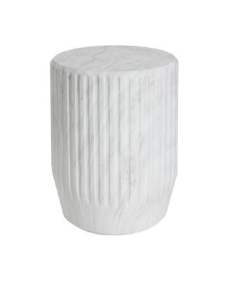 Streamdale Outdoor Cicci Carved Side Table