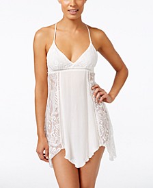 Flower Child Sheer Lace Chemise Nightgown