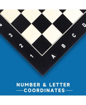 Sapele & Maple Inlaid Chessboard, Professional Tournament Chess Board Only