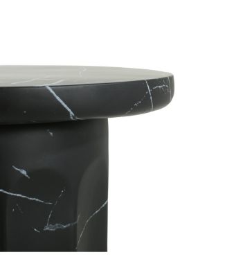 Streamdale Marble Effect Side Table