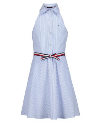 Girls' 7-16 Ithica Stripe Halter Dress