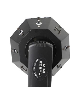 120W RGBW LED Moving Head Stage Light with Laser, Strobe, DMX512 and Sound Control