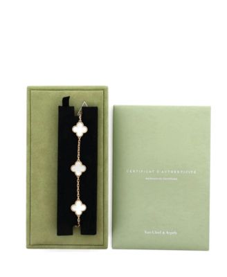 Vintage Alhambra 5 Motifs Bracelet