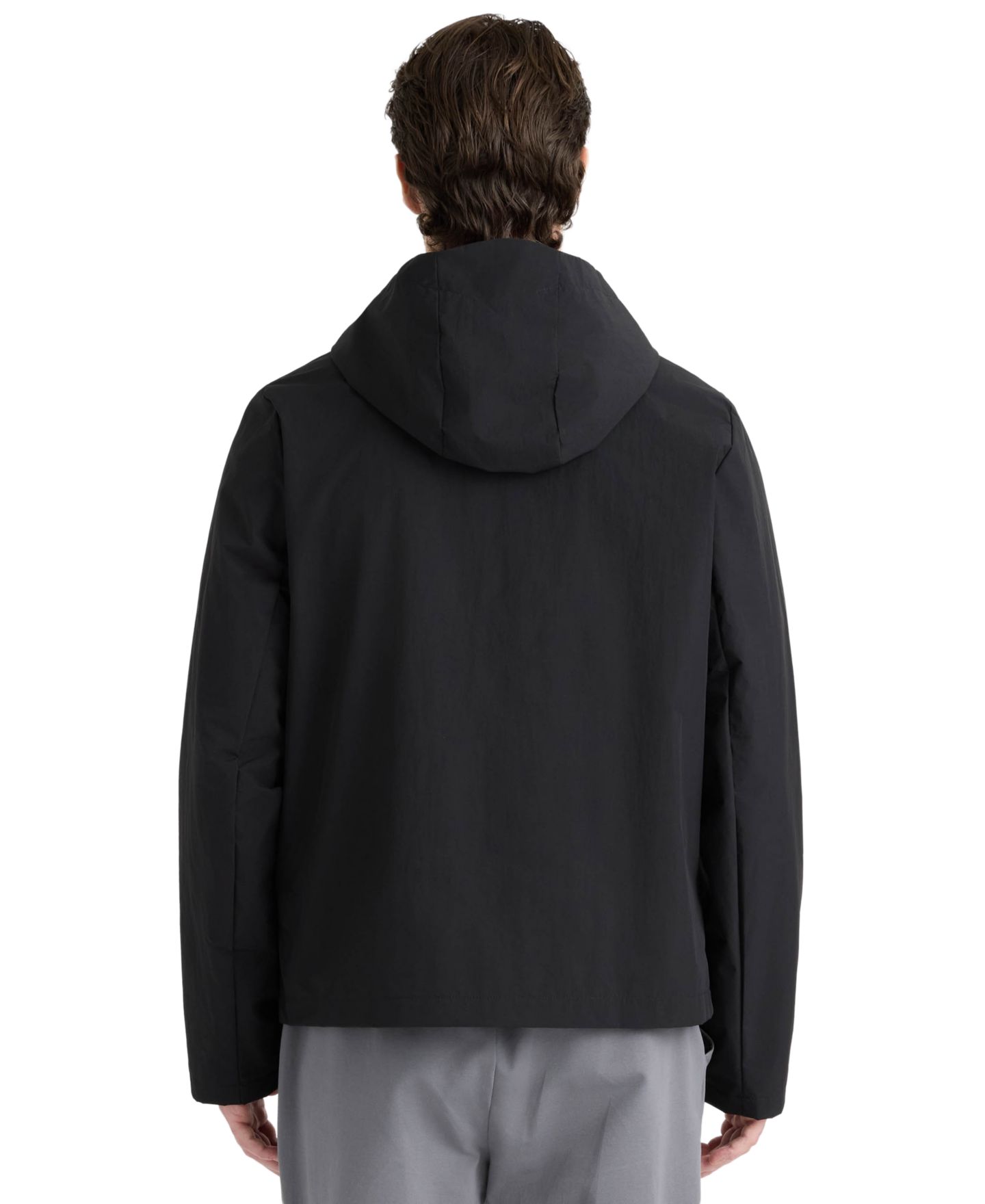 Мужская куртка Hunter Miles Seam Sealed Shell Hooded, цвет: Чёрный — фото 5