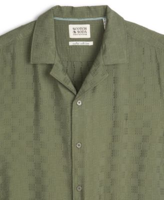 Men's Solid Regular-Fit Shirt
