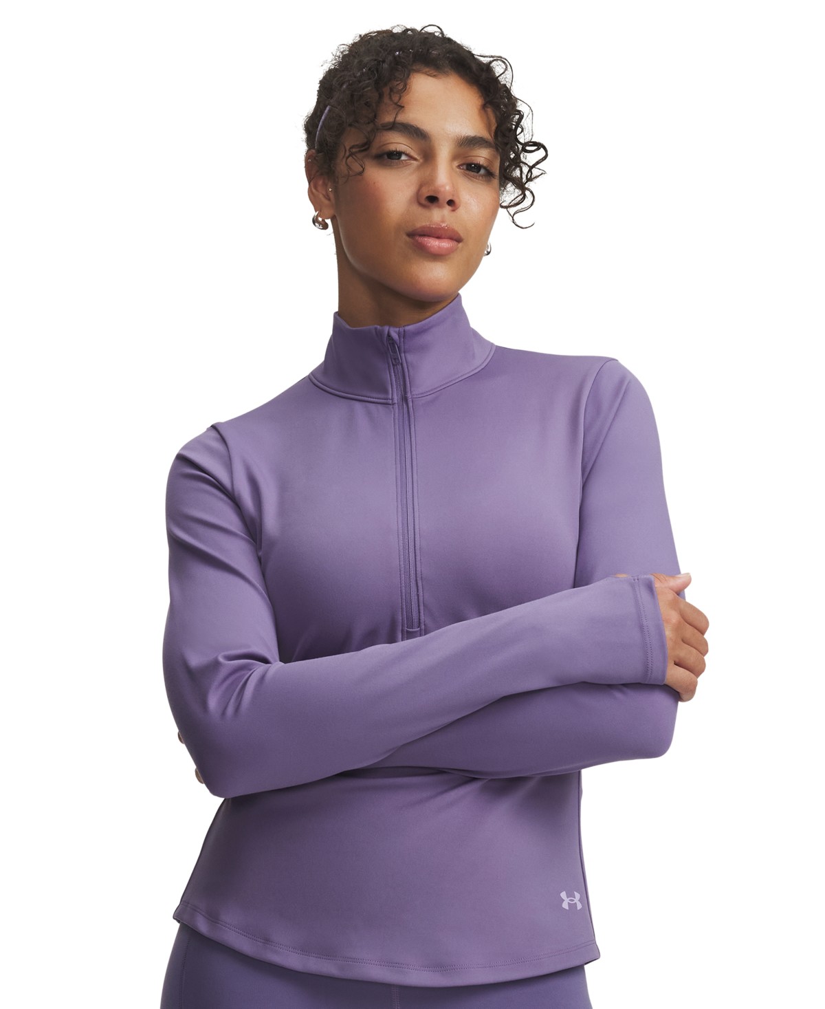Женские Under Armour Women's Motion Half-Zip Long-Sleeve Top — фото 1