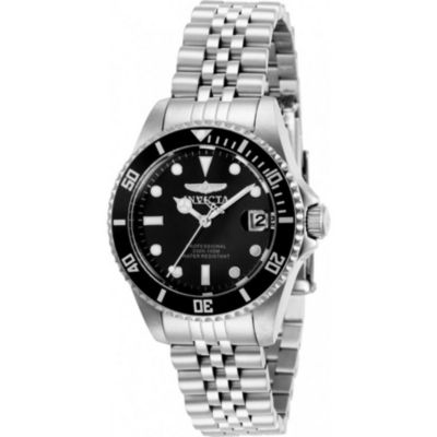 Women's 29186 Pro Diver Quartz 3 Hand Dial Watch