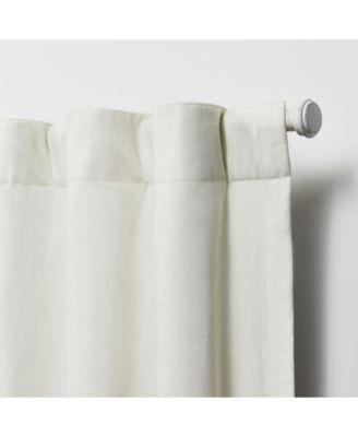 Waller Silver Total Blackout, Back Tab and Rod Pocket Singel Curtain Panel