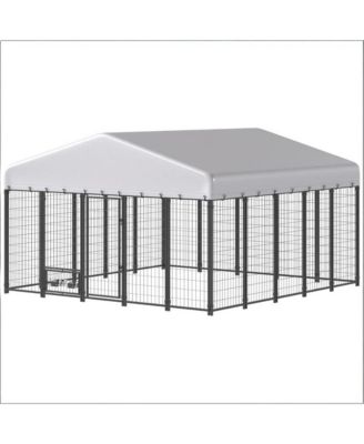 Large Outdoor Dog Kennel, Spacious Pet Shelter
