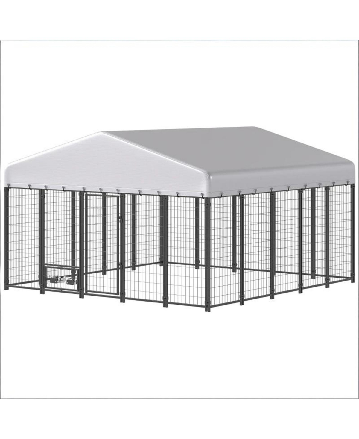 Aostirmotor Large Outdoor Dog Kennel, Spacious Pet Shelter