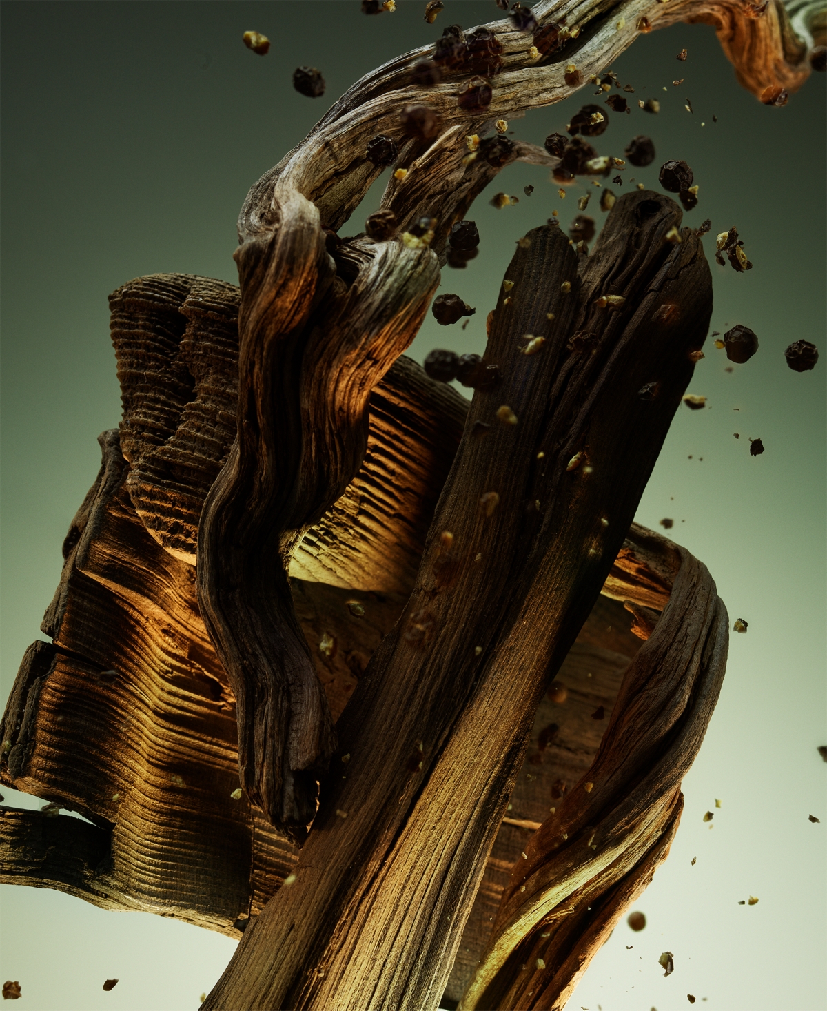 Bvlgari Man Wood Essence Parfum, 3.4 oz.