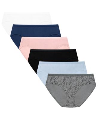 Women's 6-Pk. Ultimate Breathable Cotton Hipster Underwear 41H6CC