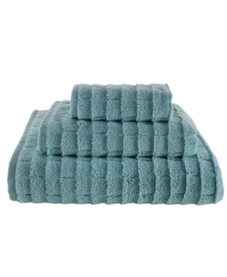 Subway Tile Textured Cotton 3-Pc. Bath Towel Set