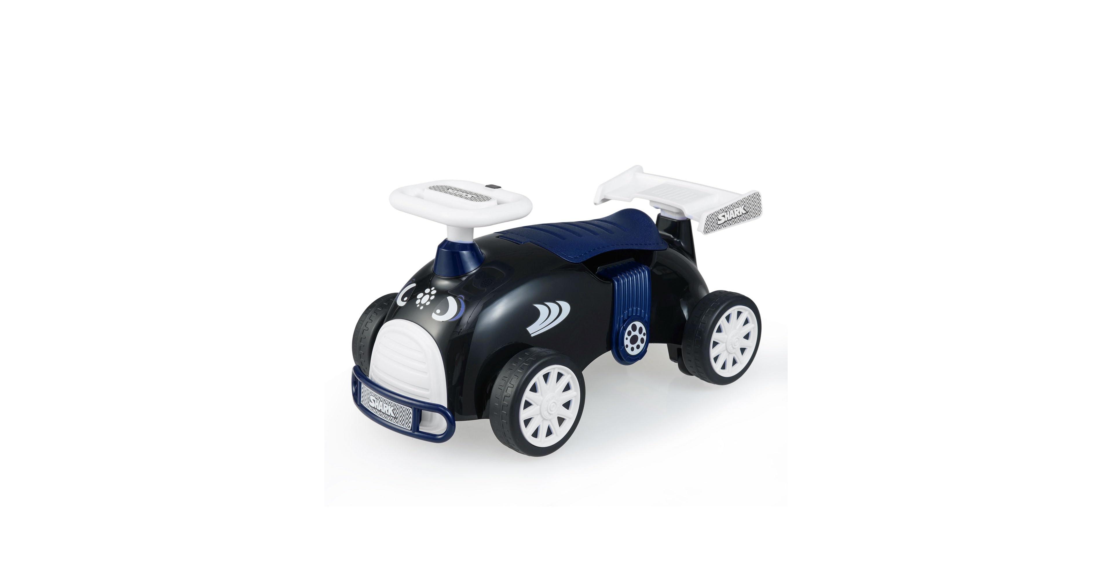 Mecale Kids Ride-On Car with Musical Steering Wheel and Under-Seat Storage, Ages 1+