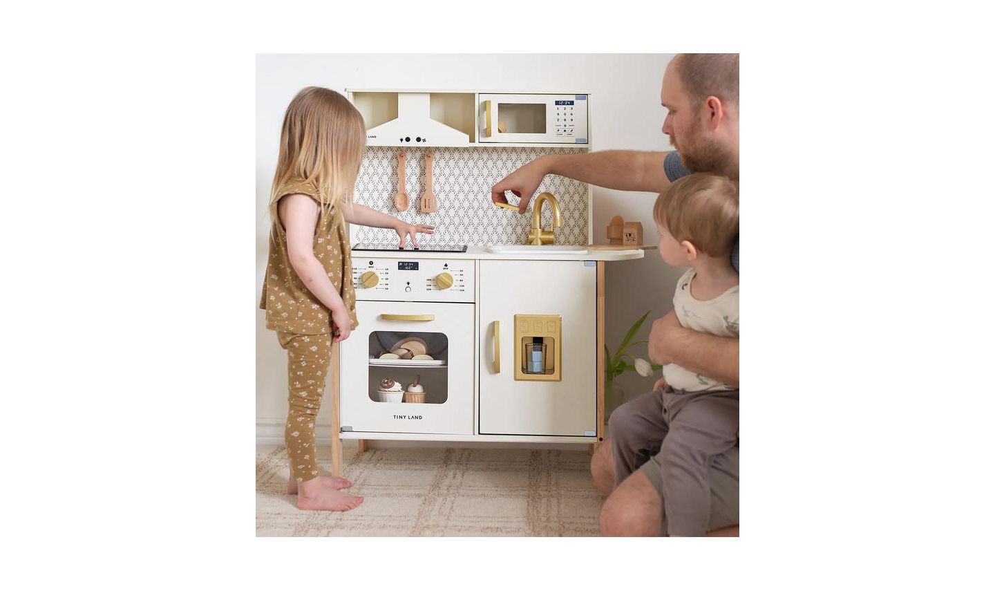 Детская игрушка Tiny Land PopJoy Adjustable Play Kitchen, Ages 3+ — фото 5