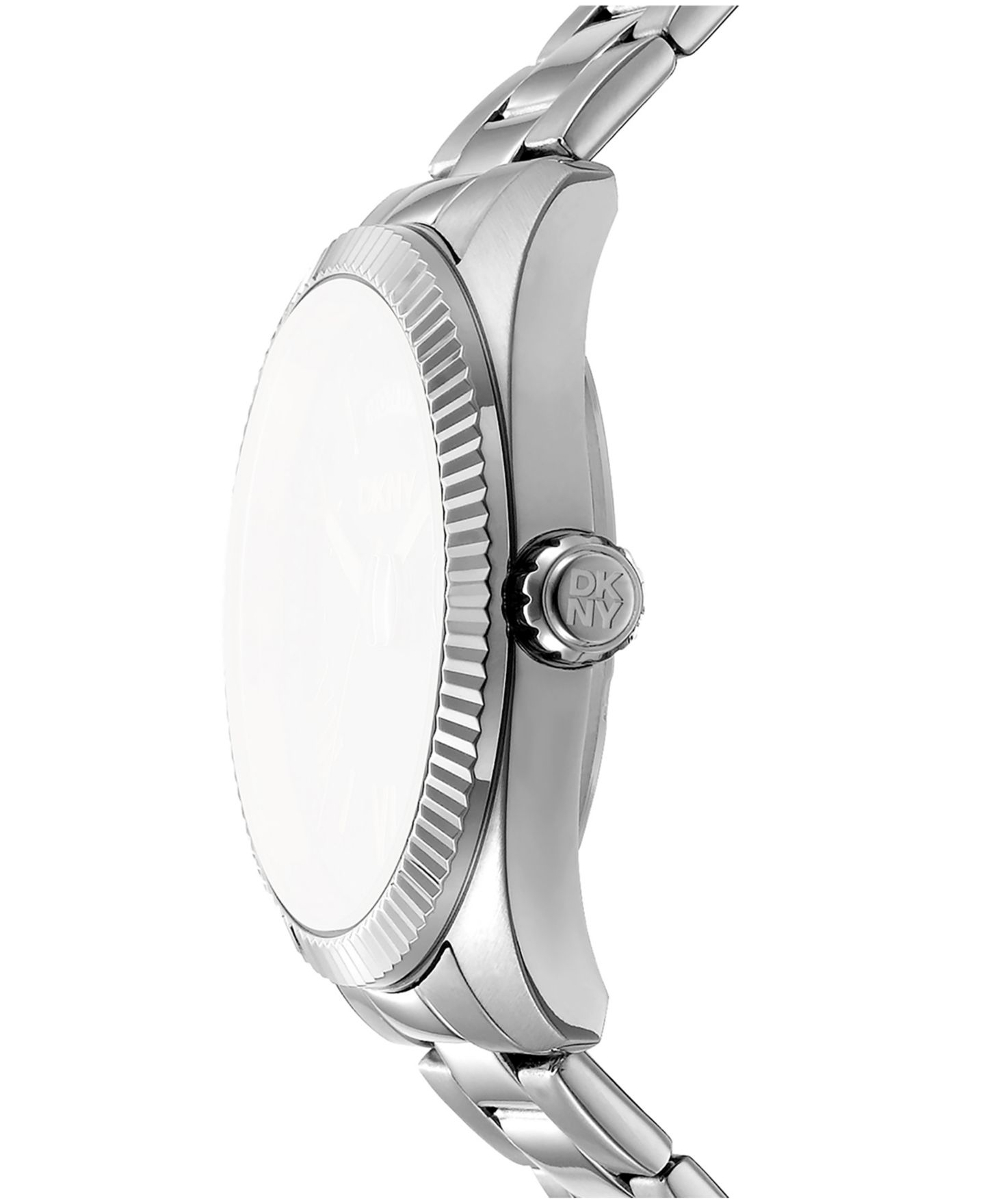 Мужские часы DKNY Day Date Gray Dial Stainless Steel Bracelet Watch, 41mm — фото 2