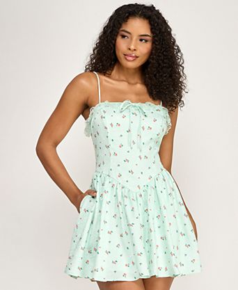 teen casual dresses Girls' Long Sleeve Backless With Waist Tie Dress Up Clothes for Girls Size 14-15T,Black 8 Years Girls Summer Dress Girls Casual Dress Designed with care and crafted from soft City Studios Juniors' & Teen