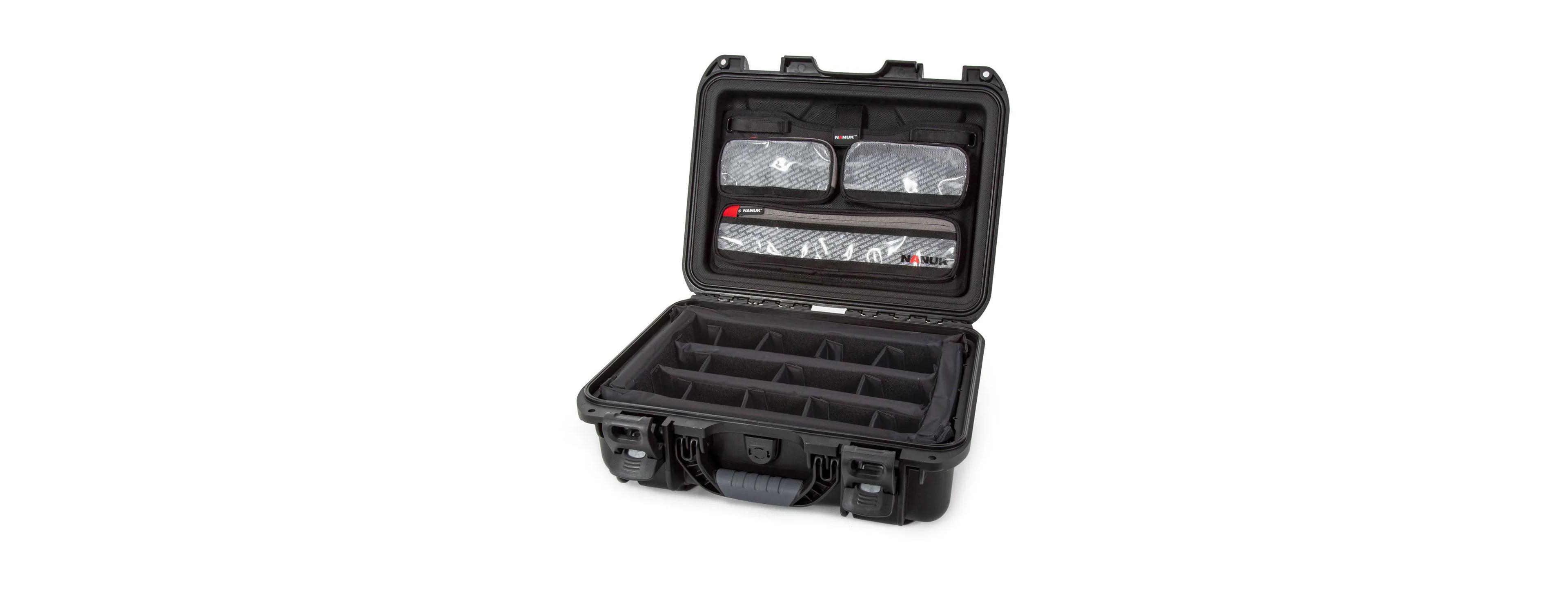 Nanuk Medium Series 920 Lightweight Nk-7 Resin Waterproof Hard Case with Lid Organizer and Padded Dividers