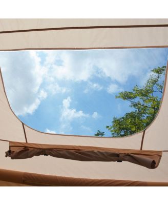 4 Season Inflatable Camping Tent, Waterproof, Windproof, Skylight, Mesh