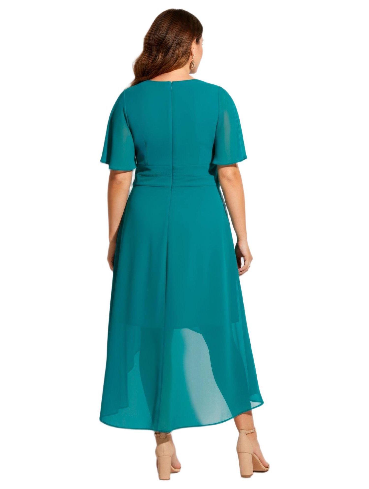 Women's High-Low Midi Dress