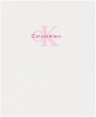 Girls' 2T-6X Ribbed Logo T-Shirt and Fold-Over Waist Shorts, 2-Piece Set