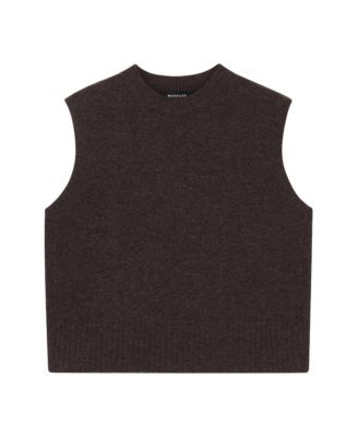 Women's Wool Sleeveless Vest