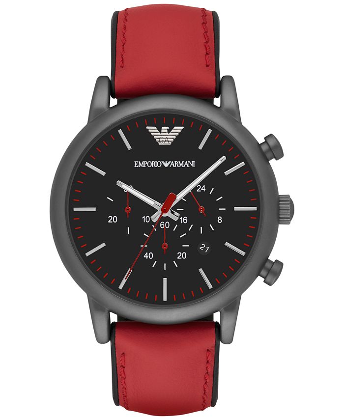 Emporio armani men's luigi watch clearance