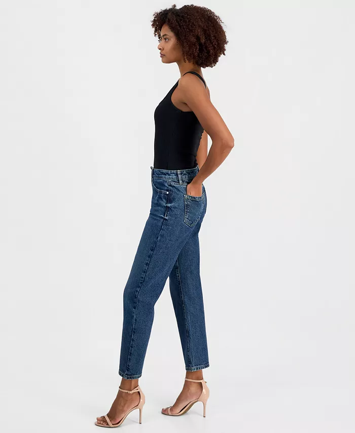Women's High-Rise Straight Ankle Jeans - thumbnail 7