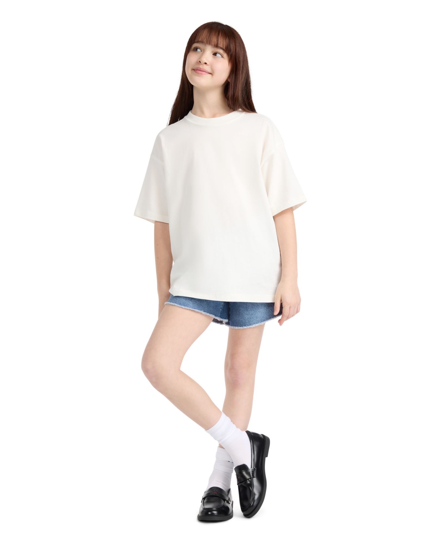 Шорты Levi's A-Line Shorts для девочек, цвет: Hollow Days — фото 3