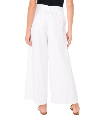 Women's Wide-Leg Tie Waist Pants