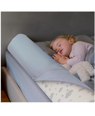 Toddler 2 Pack Bed Bumper Convex Space-Saving Foam Safety Rail & Bed Divider | High-Density Comfort Foam