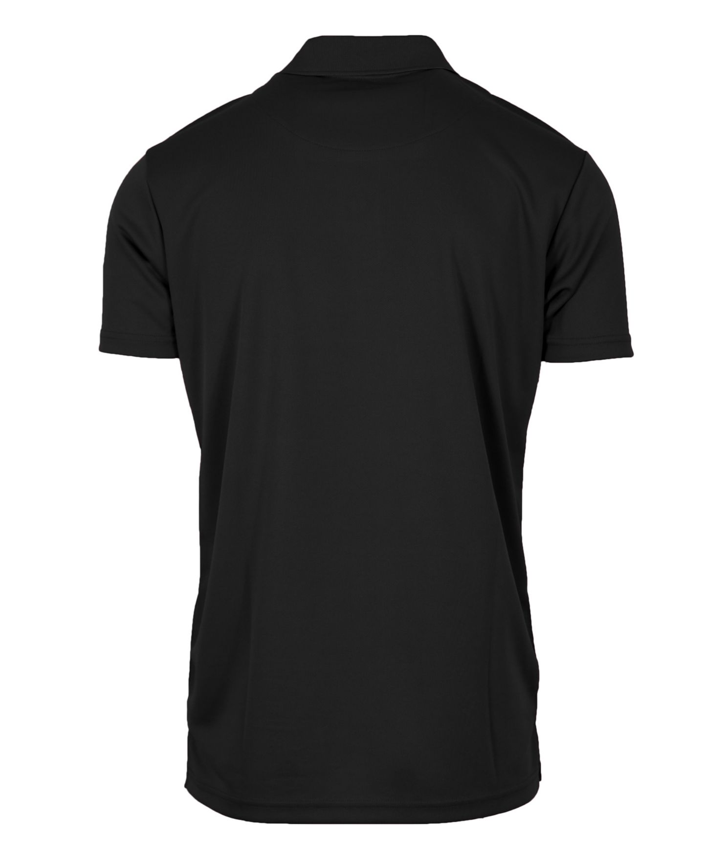 Мужское поло Galaxy By Harvic Big & Tall Dry Fit Moisture-Wicking Polo Shirt, цвет: Чёрный — фото 2