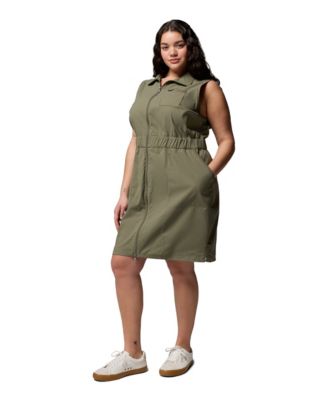 Plus Size Leslie Falls Collared Active Dress